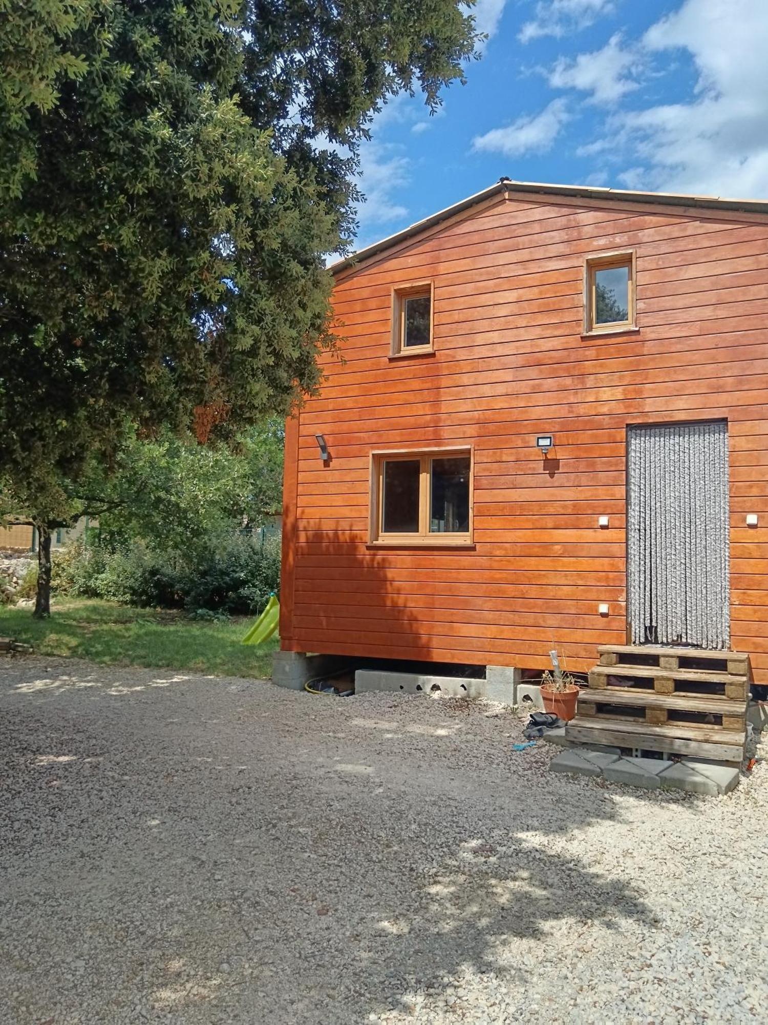 Chalet 50M2 Climatise Montjoyer Exteriér fotografie